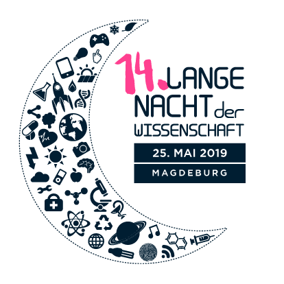 Logo Lange Nacht der Wissenschaft Magdeburg